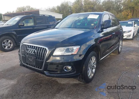 2016 Audi Q5 2.0T Premium из США, поврежденный, VIN WA1L2AFP9GA091916